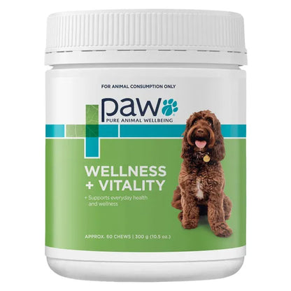 Blackmores Supplements PAW Wellness + Vitality Multivitamin Chews for Dogs 300g