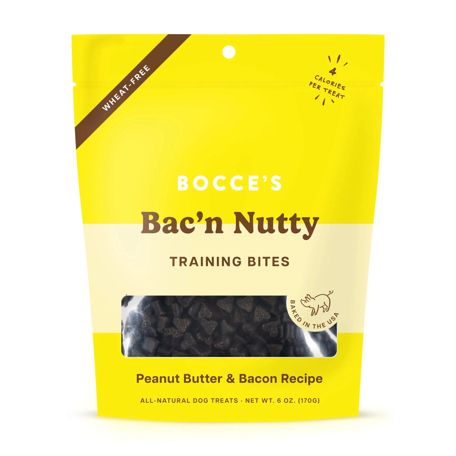 Bocces Treats Bocce Training Bites Bac' n Nutty 170g