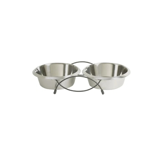 Brooklands bowls Stainless Steel Double Diner