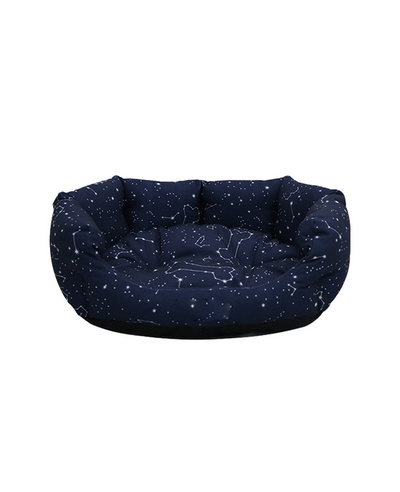 Brooklands Round (52cm) Sherpa Comfort Bed Constellation