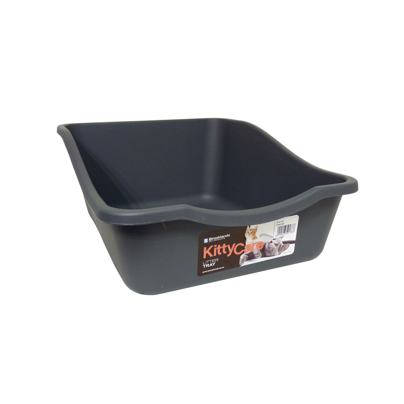 Brooklands Toiletries Litter Tray High Back 46x38x19 Blue