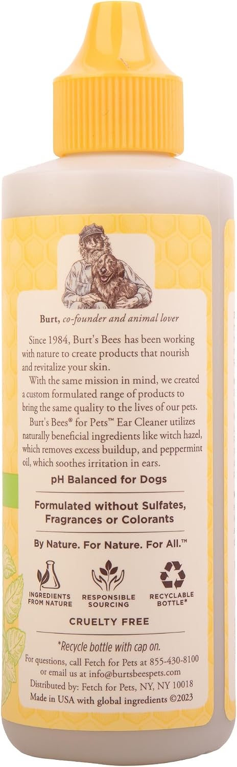 Burt's Bees Grooming Aids Burt's Bees Ear Cleaner for Dogs 118ml