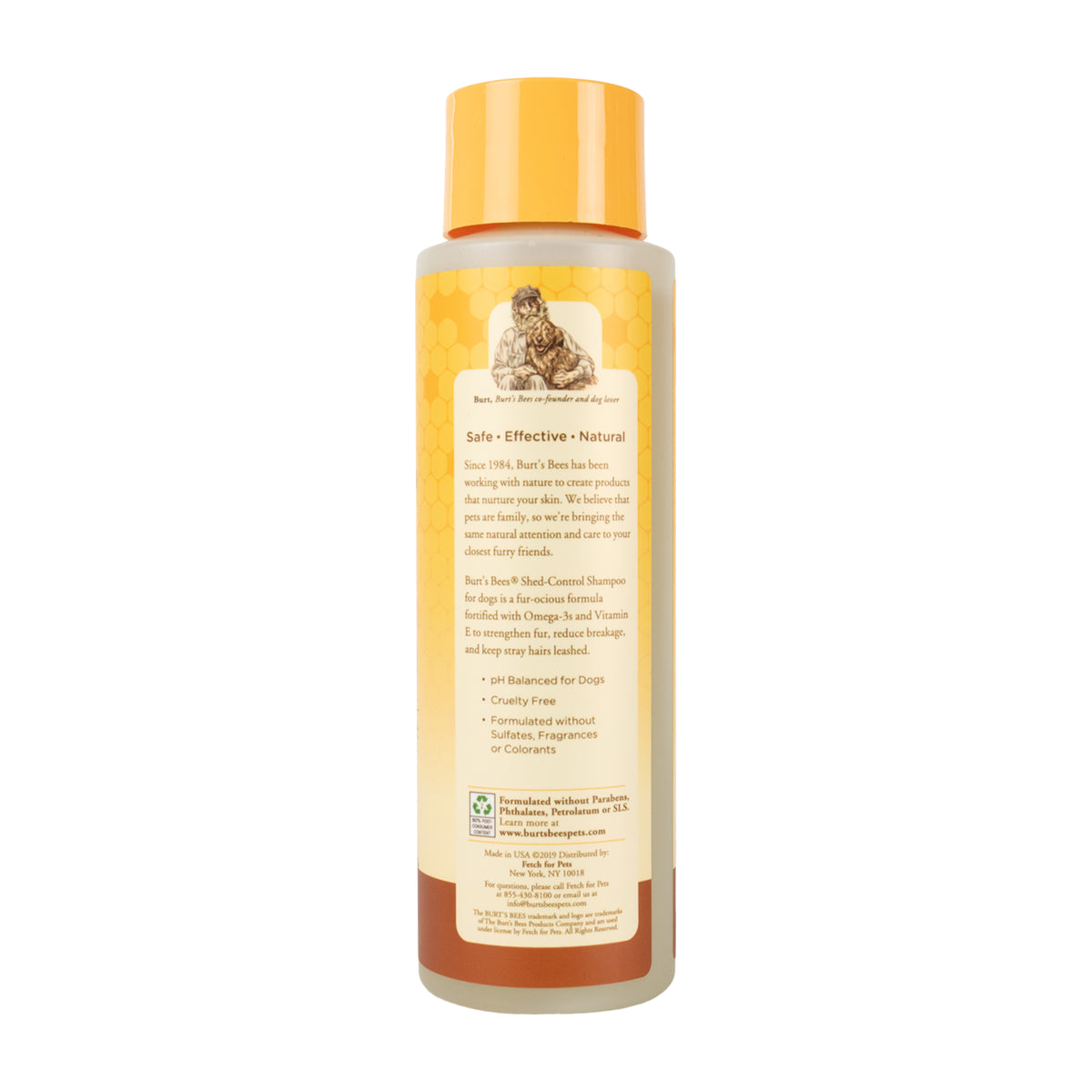 Burt's Bees Grooming Aids Burt's Bees Shampoo for Dogs Shed Control 473ml