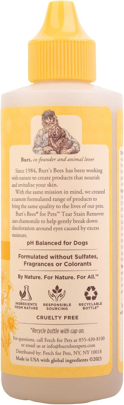 Burt's Bees Grooming Aids Burt's Bees Tear Stain Remover for Dogs 118ml