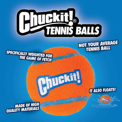 chuckit Toys Chuckit Tennis Ball 2pk