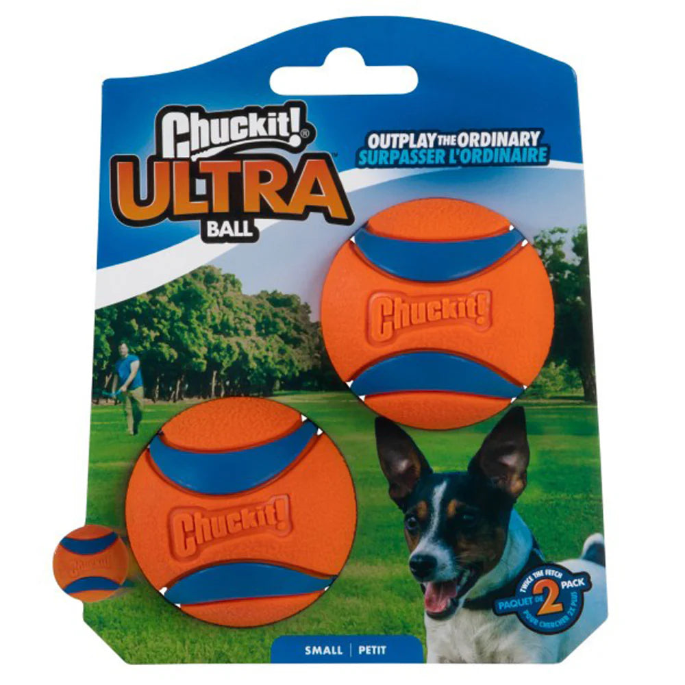 chuckit Toys Small Chuckit Ultra Ball 2 Pack