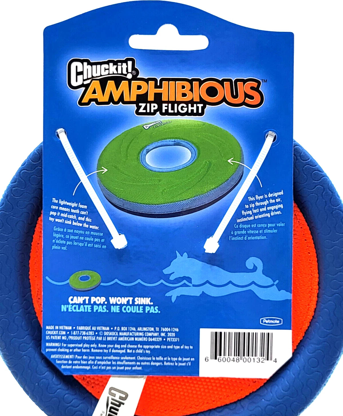 chuckit Toys Chuckit! Zipflight Dog Toy