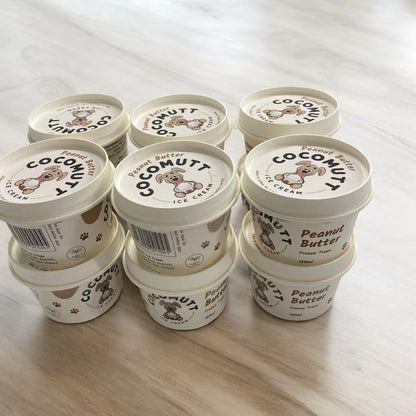 Coccomutt Treats Peanut Butter Cocomutt Frozen  Icecream 120mls