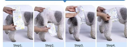 Dono's Diary Toiletries Dono's Diary Male Dog Diapers 10pcs