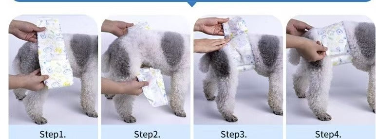 Dono's Diary Toiletries Dono's Diary Male Dog Diapers 10pcs