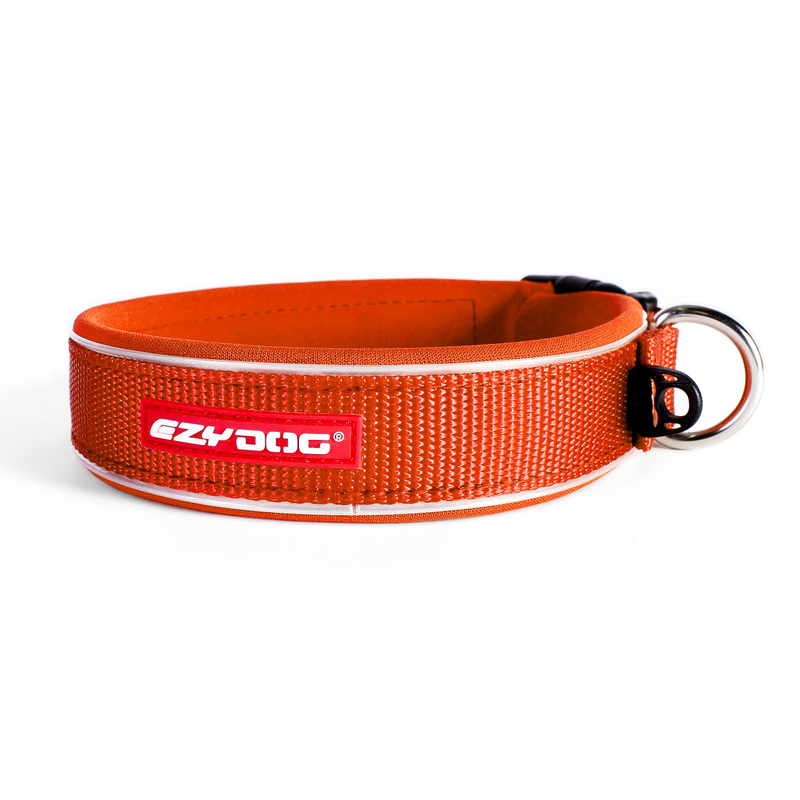 EzyDog Collars / Leads Orange / Small(34-38cm) ED Neo Collar