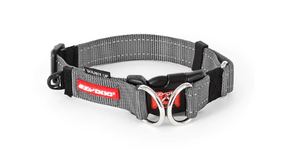 EzyDog Collars / Leads S / Webbing (Grey) EzyDog Double Up Dog Collar