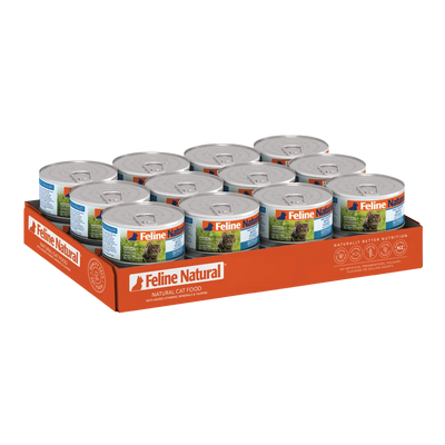 Feline Natural Canned Food 24pk (Whole Tray) Feline Natural 85g Canned Beef Feast