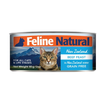 Feline Natural Canned Food Feline Natural 85g Canned Beef Feast