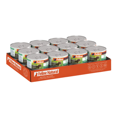 Feline Natural Canned Food 24pk (Whole Tray) Feline Natural 85g Canned Lamb Feast