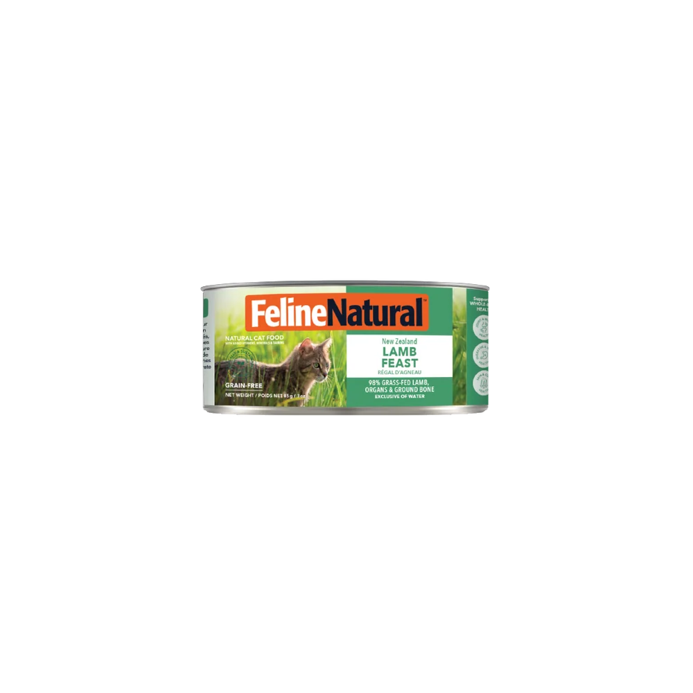 Feline Natural Canned Food Feline Natural 85g Canned Lamb Feast