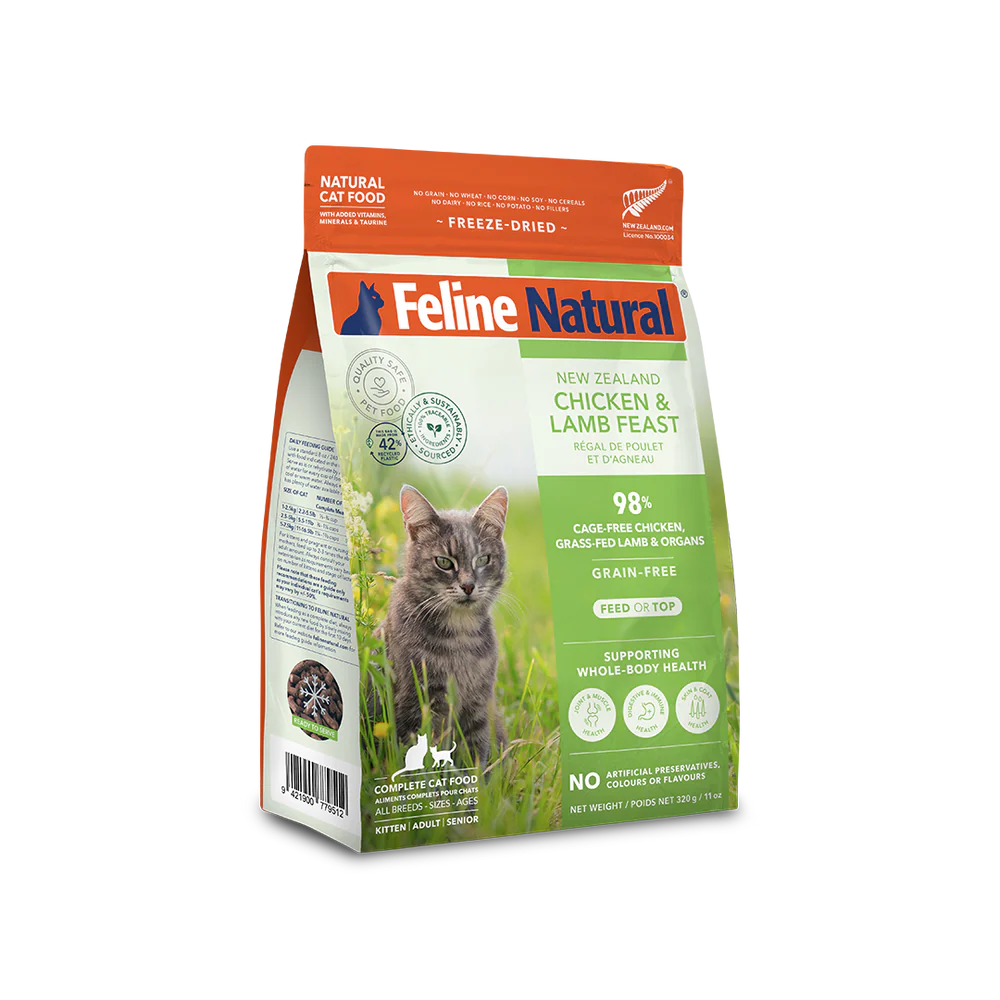 Feline Natural Freeze Dried Feline Natural Freeze Dried Chicken & Lamb Feast Cat Food