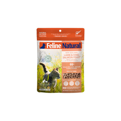 Feline Natural Freeze Dried Feline Natural Freeze Dried Lamb & King Salmon Feast Cat Food
