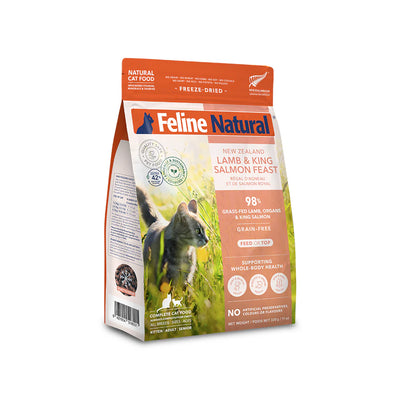 Feline Natural Freeze Dried Feline Natural Freeze Dried Lamb & King Salmon Feast Cat Food