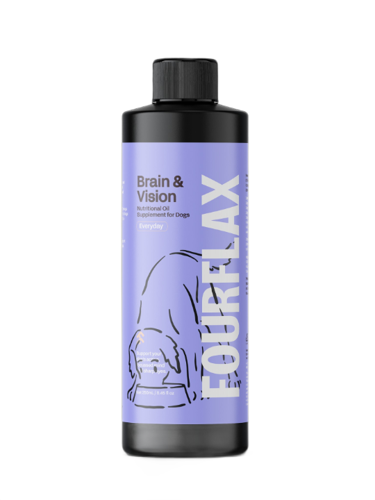 Fourflax Supplements Fourflax Canine Brain and Vision Oil