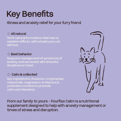 Fourflax Supplements Fourflax Feline Calm 200g