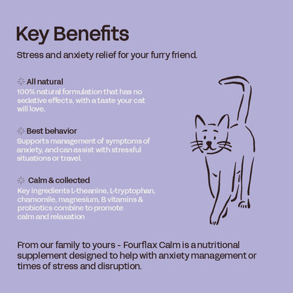 Fourflax Supplements Fourflax Feline Calm 200g