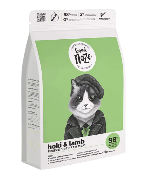 Good Noze Freeze Dried Good Noze Hoki & Lamb Cat Food