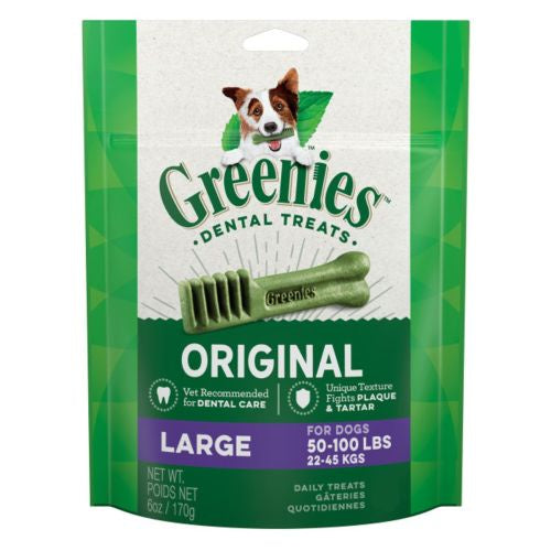 Greenies Treats Greenies Original Large Dental Chew 340g 8 Pack