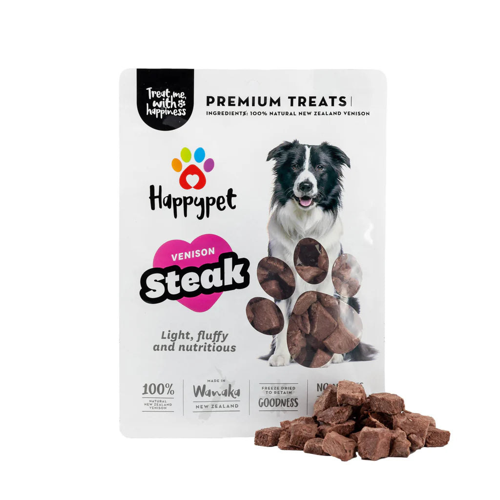 Happy Pets Treats Happy Pet Venison Steak 70g