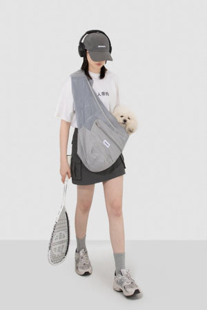 HiDream accessories Breathable Mesh Pet Sling Bag