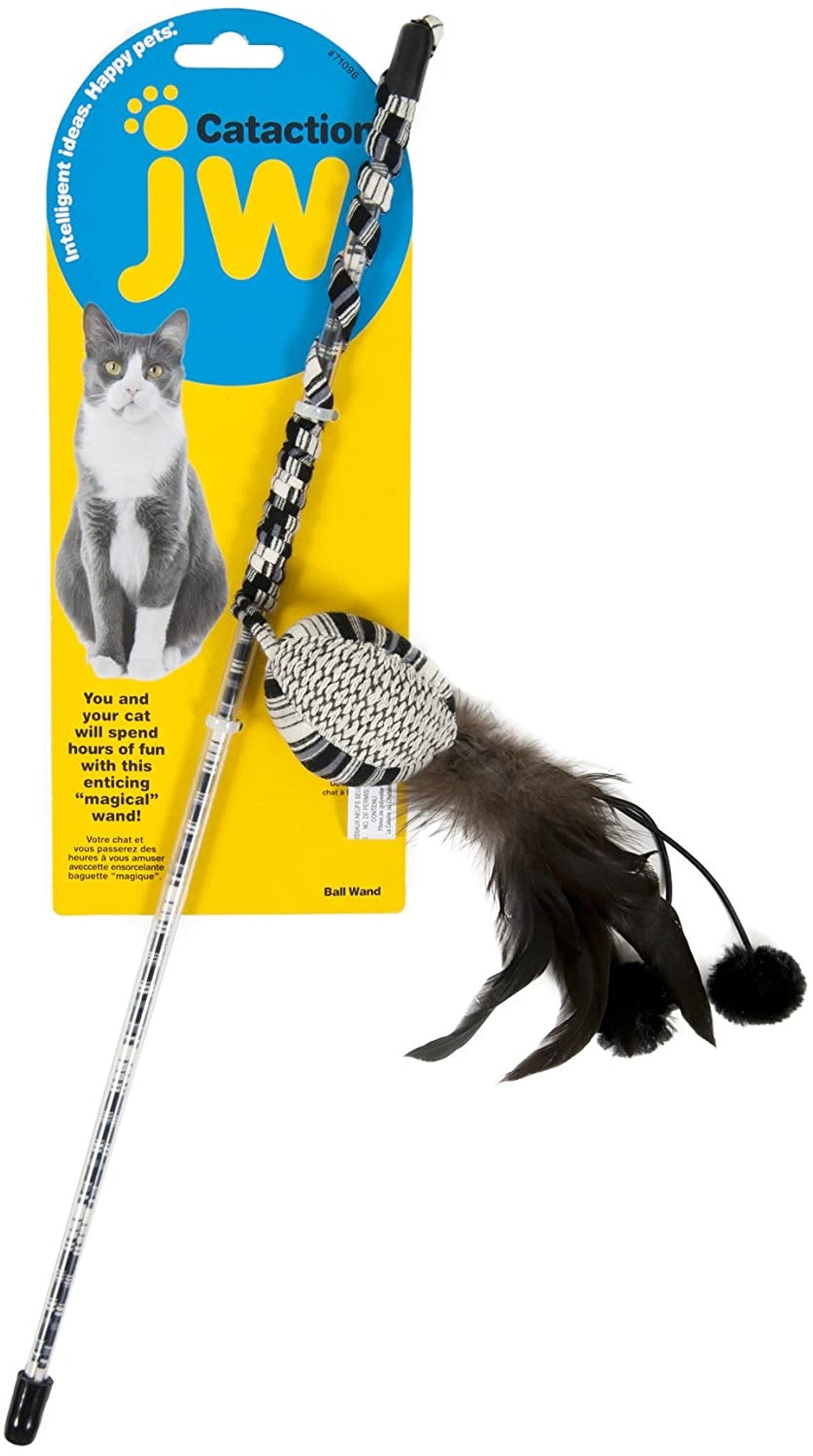 JW Toys JW Cataction Ball Wand Cat Toy