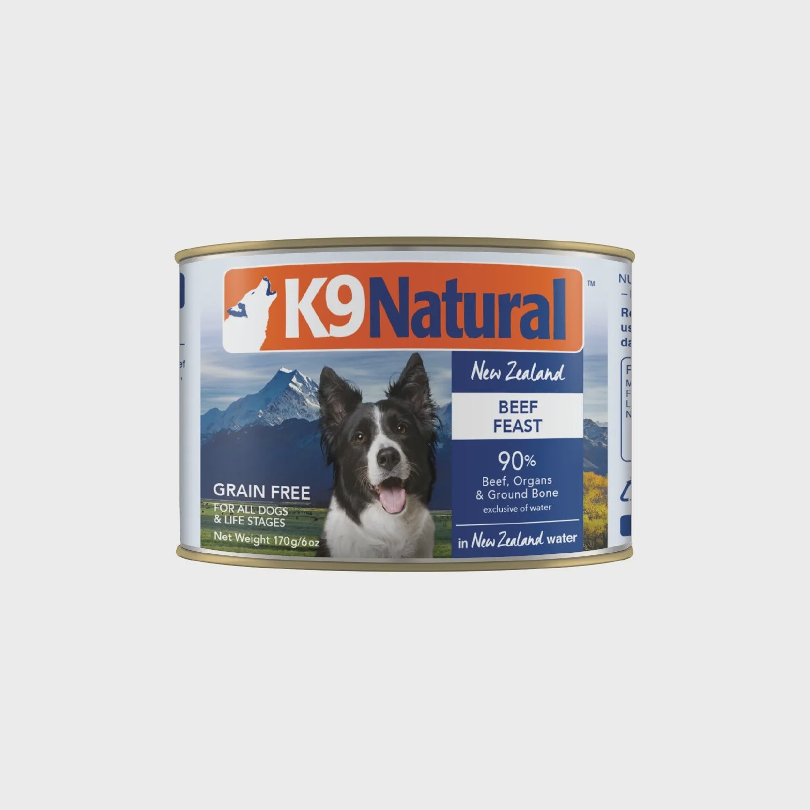 K9 Natural Canned Food K9 Canned Beef Feast Dog 170g