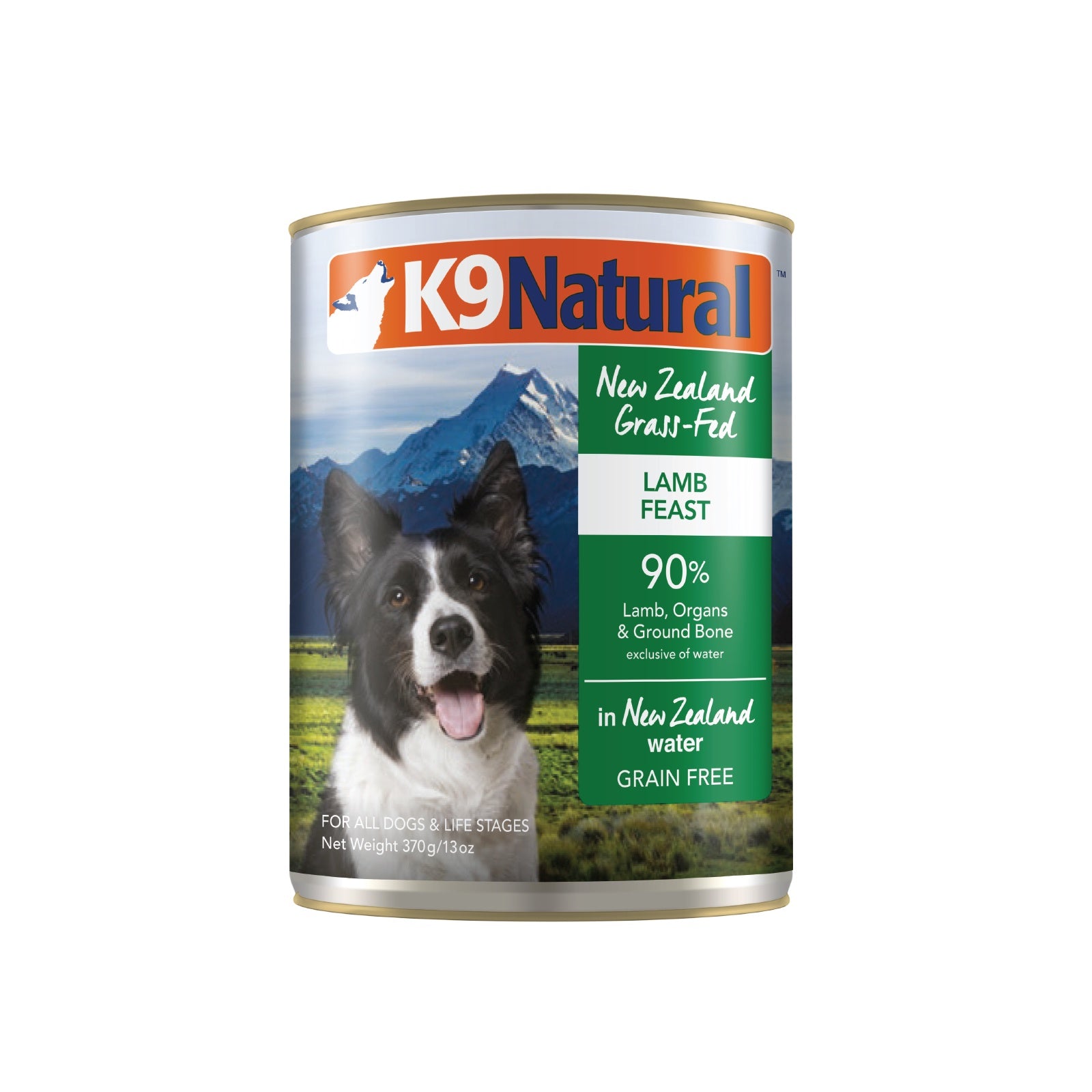 K9 Natural Canned Food K9 Canned Lamb Feast Dog 370g