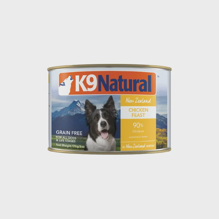 K9 Natural Canned Food K9 Natural NZ Chicken Feast Canned Dog Food 170g