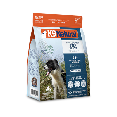 K9 Natural Freeze Dried K9 Natural Freeze Dried Beef Feast Dog Food