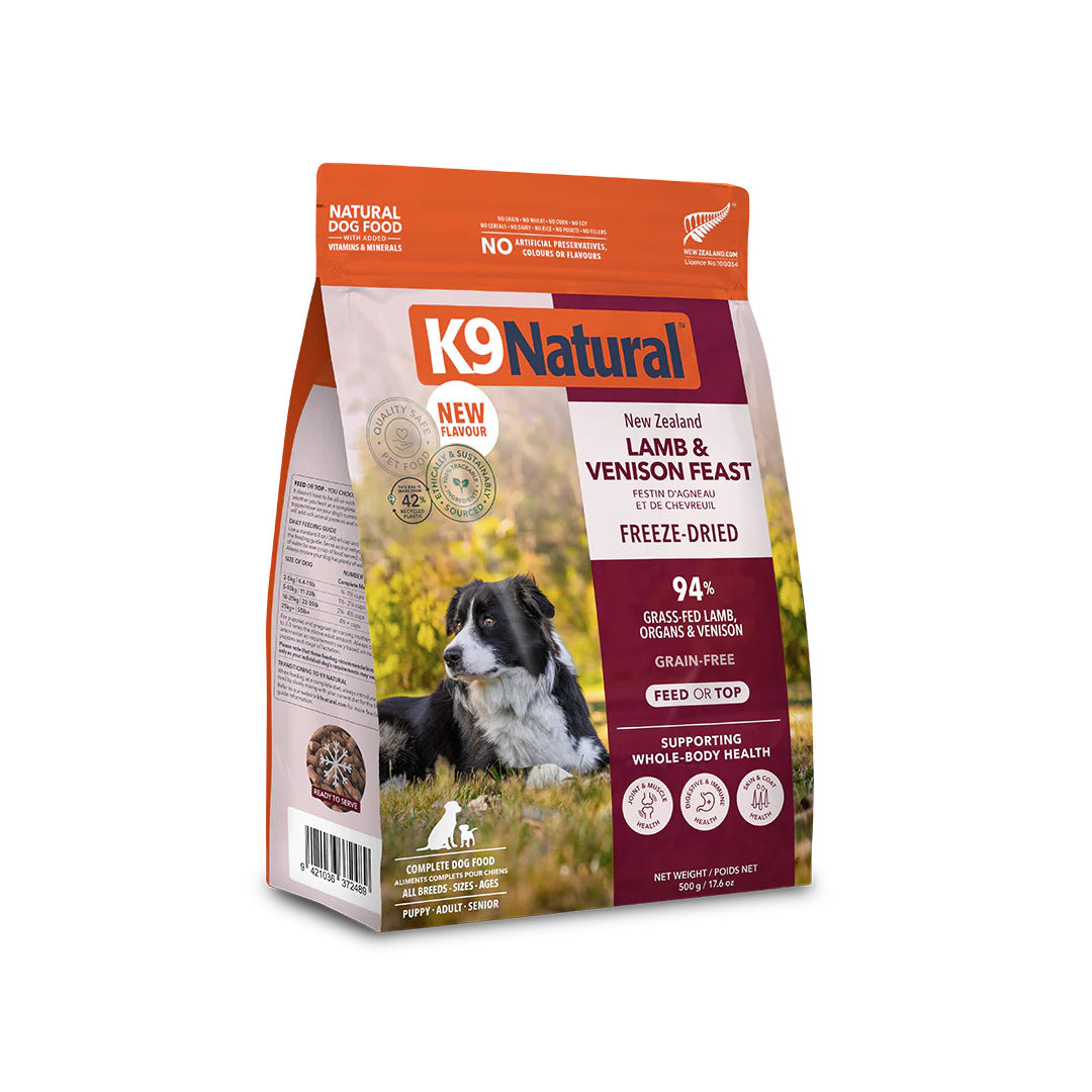 K9 Natural Freeze Dried K9 Natural Freeze Dried Dog Food Lamb & Venison Feast