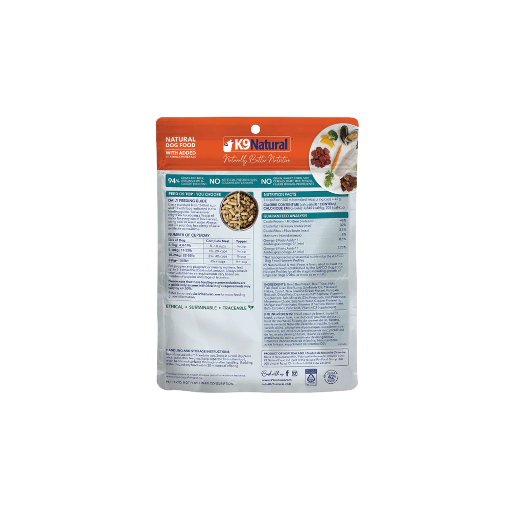 K9 Natural Freeze Dried K9 Natural Freeze Dried Hoki and Beef Feast