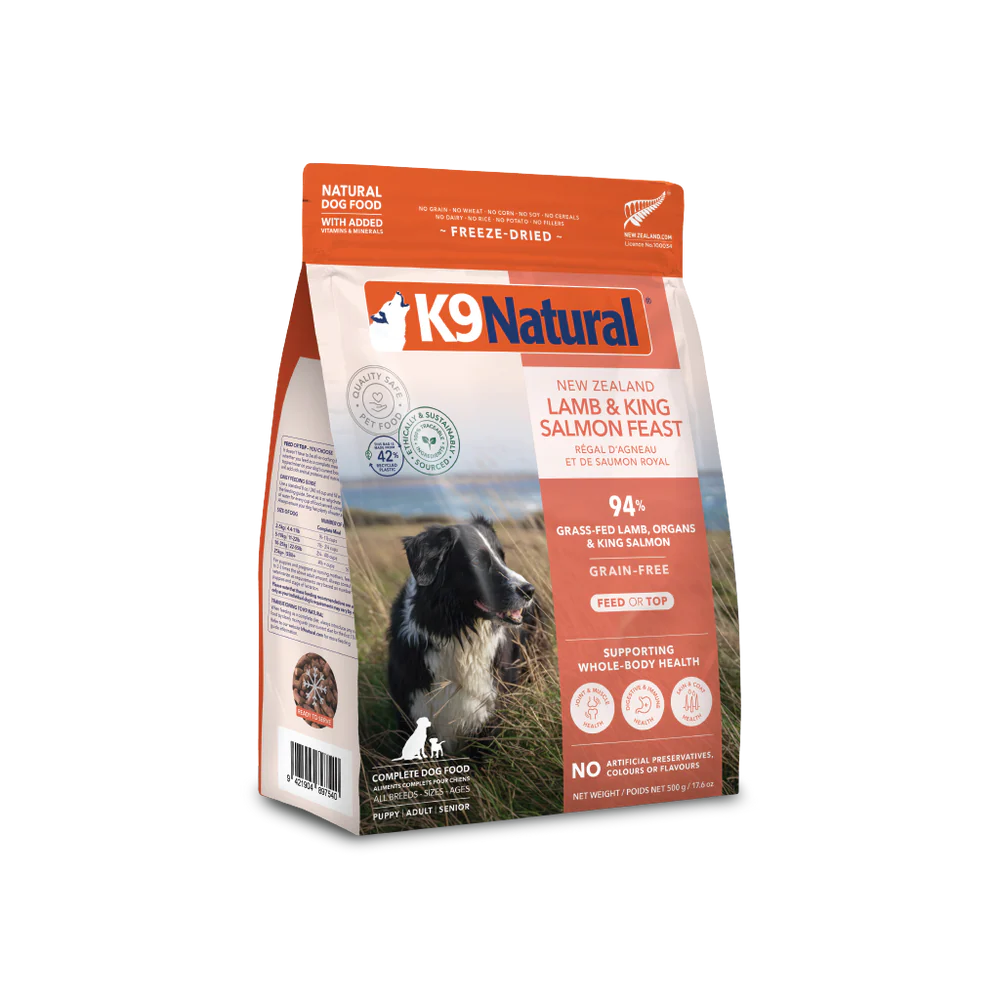 K9 Natural Freeze Dried K9 Natural Freeze Dried Lamb and King Salmon Feast Dog Food