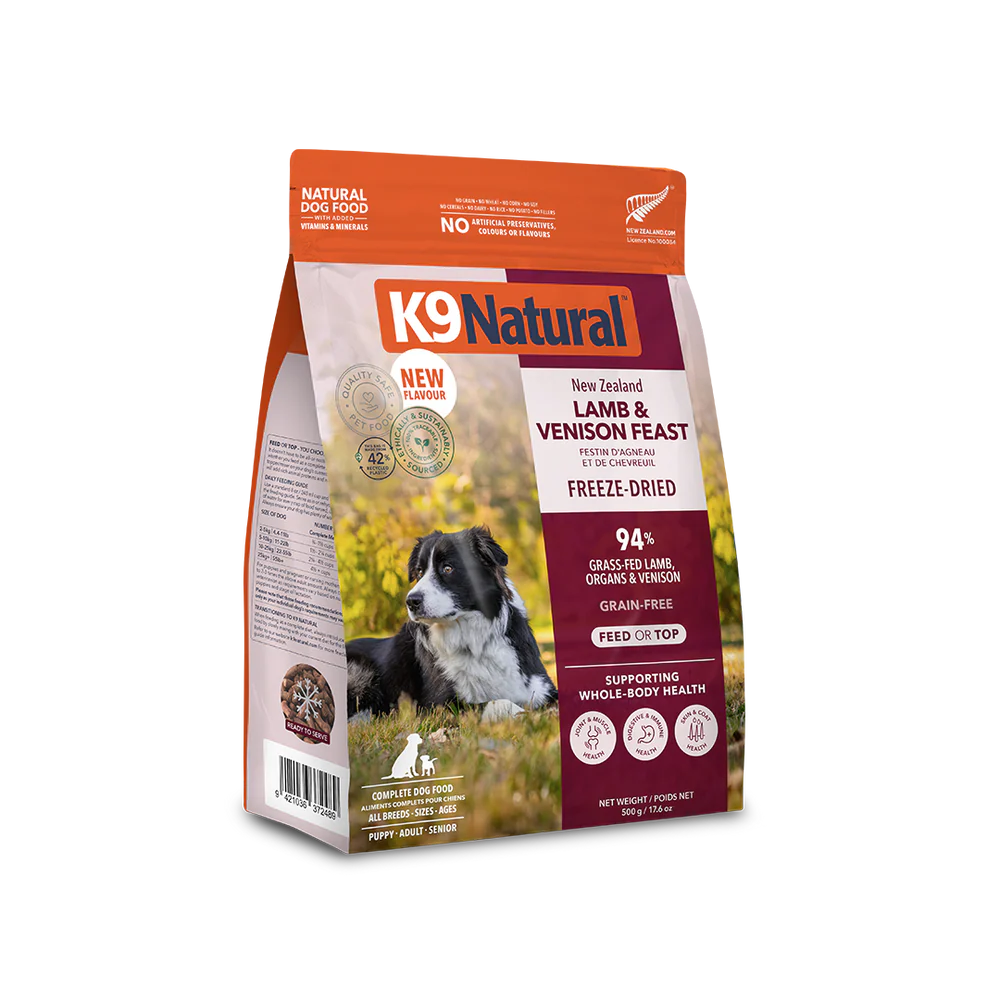 K9 Natural Freeze Dried K9 Natural Freeze Dried Lamb & Venison Feast Dog Food
