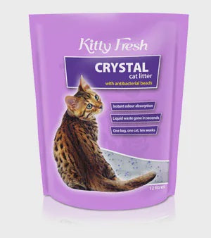 Kitty Fresh Toiletries Kitty Fresh Crystal Cat Litter 6L