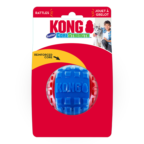 Kong Toys Kong CoreStrength Rattlez Ball Large
