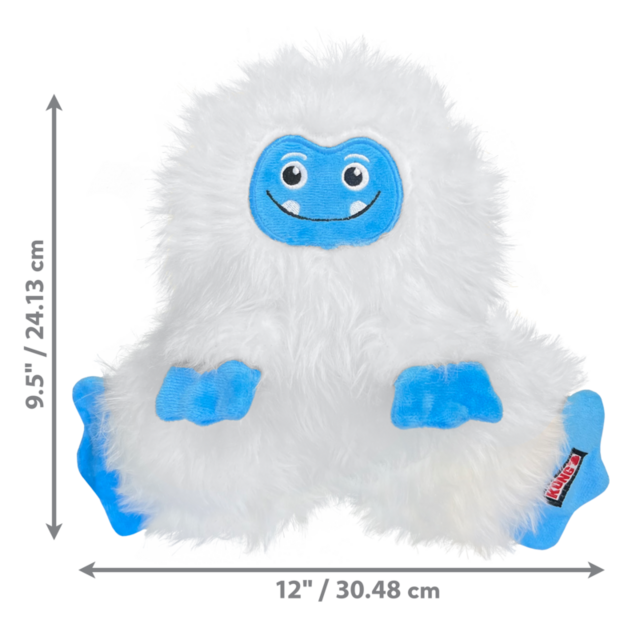 Kong Toys Kong Holiday Frizzles Yeti Md/Lg Dog Toy