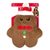 Kong Toys Kong Holiday Snuzzles Gingerbread Md Dog Toy