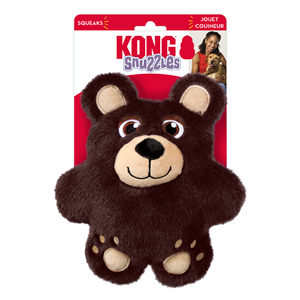 Kong Toys Bear Kong Snuzzles Dog Toy Medium
