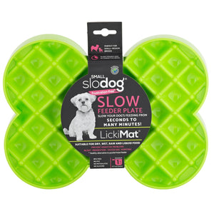 LickiMat bowls Green LickiMat Small Slodog Slow Feeder