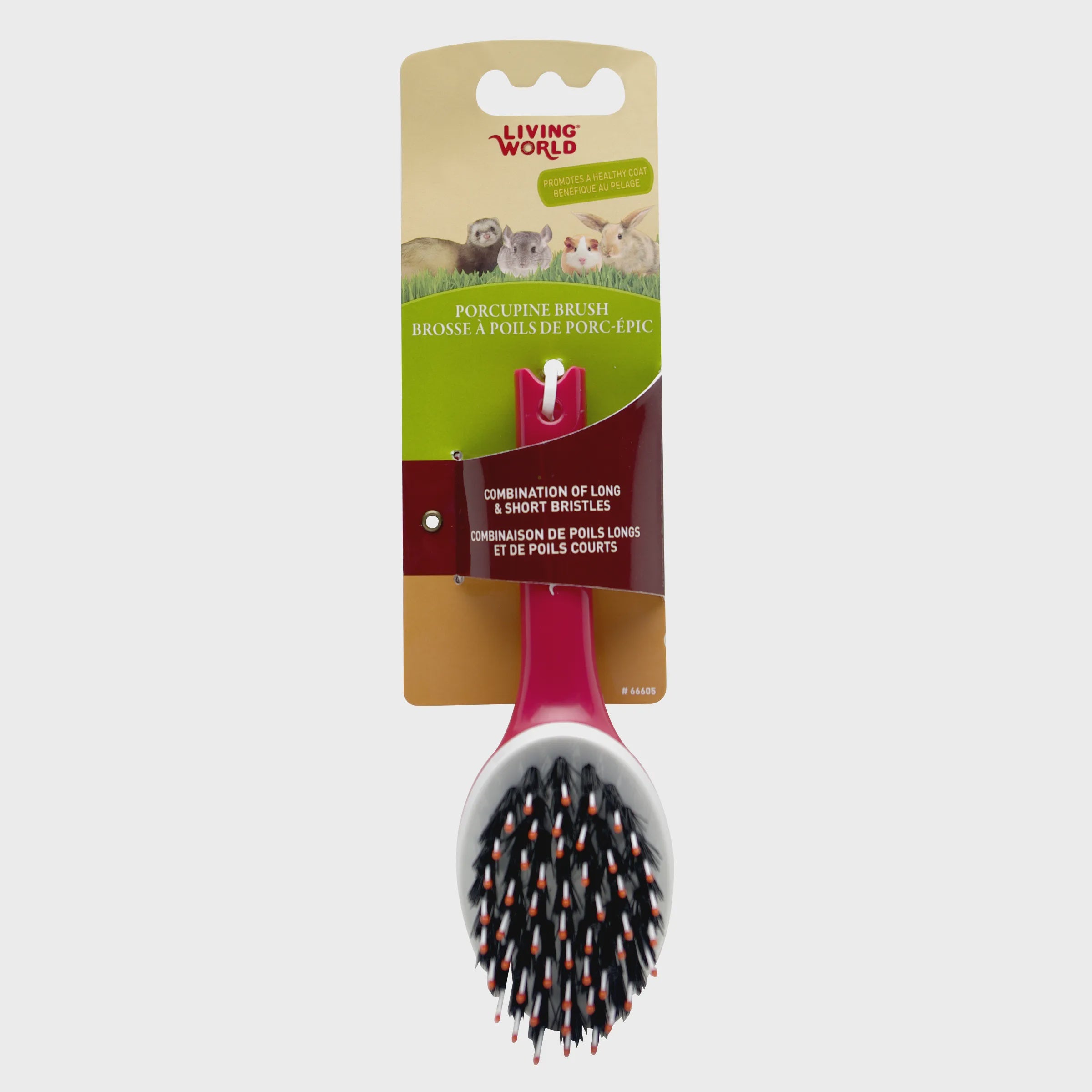 Living World Grooming Aids Living World Small Animal Porcupine Brush