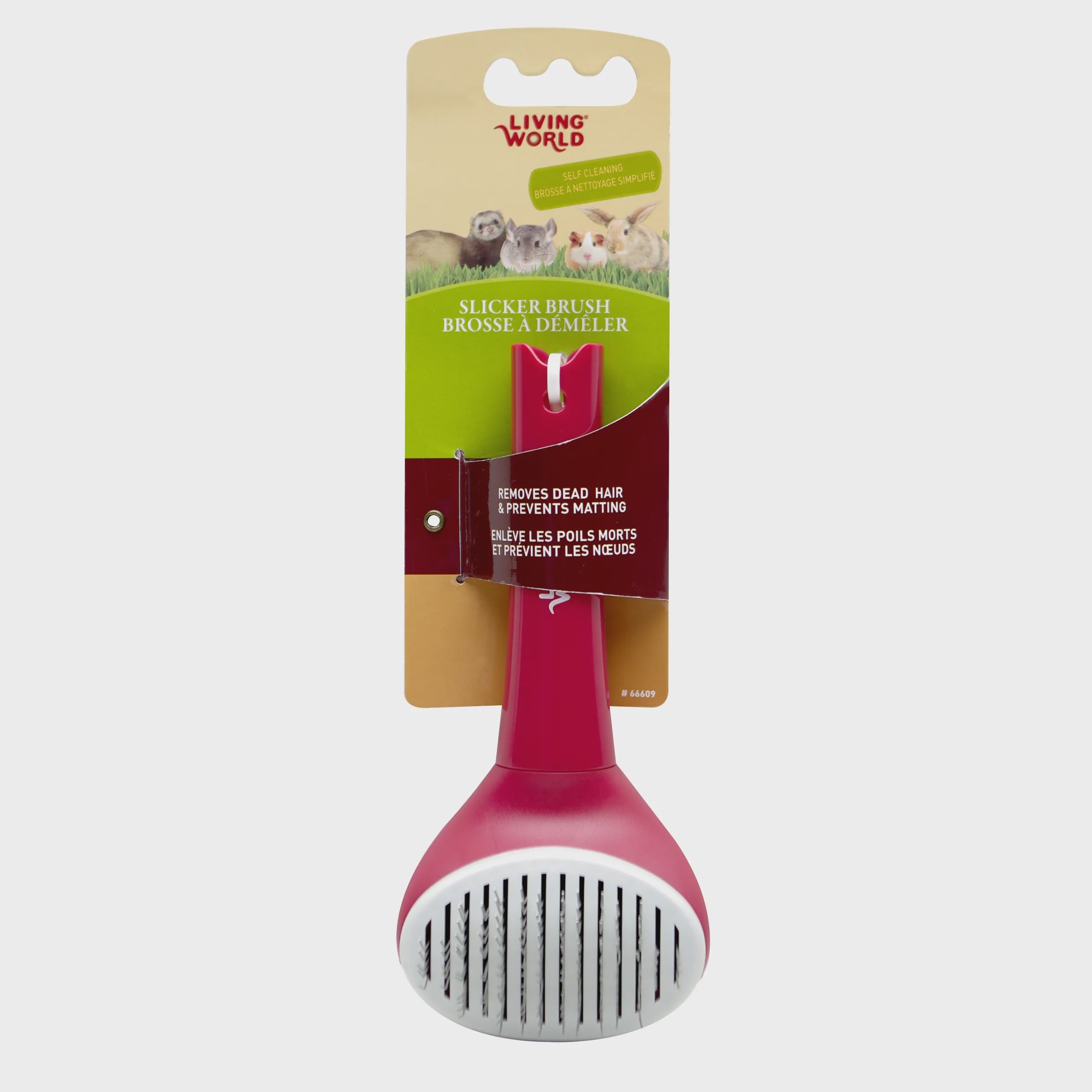 Living World Grooming Aids Living World Small Animal Slicker Brush