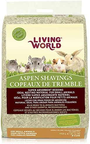 Living World small animal Living World Aspen Shavings Small Animal Bedding 113L