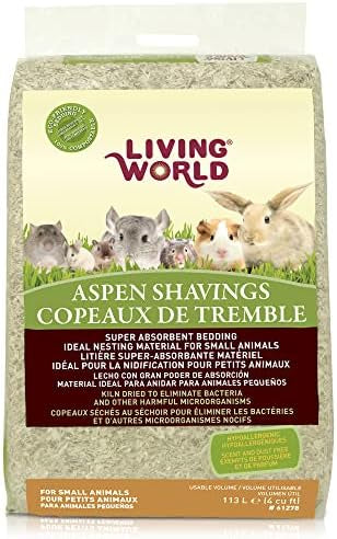 Living World small animal Living World Aspen Shavings Small Animal Bedding 113L