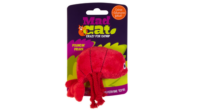 Mad Cat Toys Mad Cat  Pouncin Prawn Cat Toy